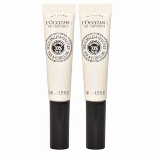 2X-L'Occitane Nail & Cuticle Oil 30% Shea Oil 7.5ml/0.25fl oz New